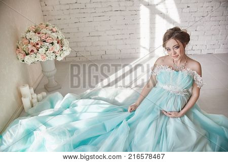 Pregnancy, Pregnant Woman, Family Planning, Caesarean Section Delivery, Waiting For Delivery. Depres