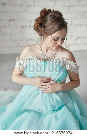 Pregnancy, Pregnant Woman, Family Planning, Caesarean Section Delivery, Waiting For Delivery. Depres