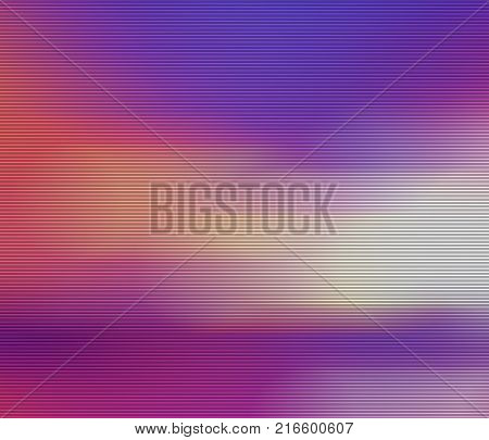 Abstract Color Blurred Background Parallel Horizontal Llines. Rhythm. Design Elements.