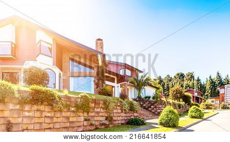 House for upper middle class in Valdivia on the Teja Island Chile