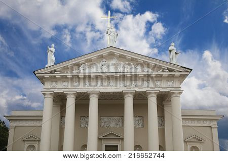 St. Stanislaus and St Ladislaus cathedral in Vilnius, Lithuania
