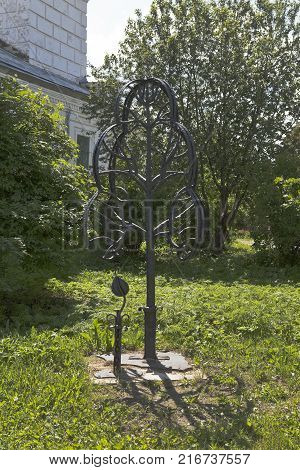 Vologda, Russia - June 15, 2016: Art object 