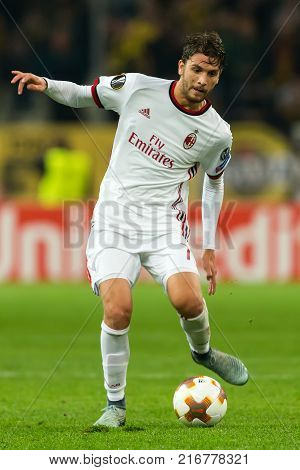 Uefa Europa League Game Between Aek Fc Vs Ac Milan