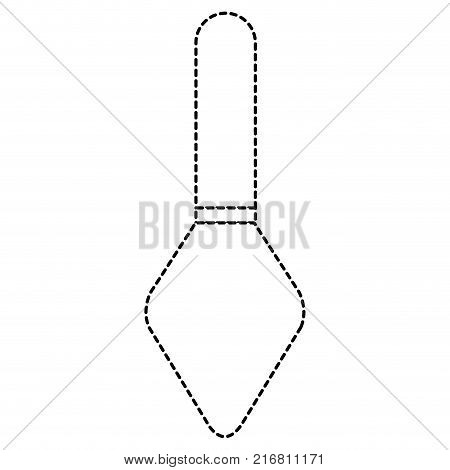 Spatula Tool Isolated Icon Vector Illustration Design