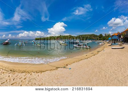 Padangbai Beach - Bali Island Indonesia - nature travel background