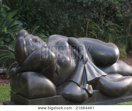 Haven skulptur Botero