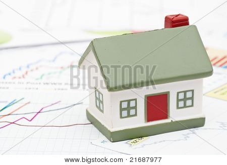 Konut piyasası kavramı resim grafik