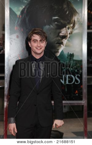 NEW YORK, NY - juli 11: Skuespiller Daniel Radcliffe deltager New York premiere på 