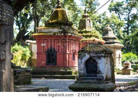 Pashupatinath temple complex in Kathmandu, Nepal