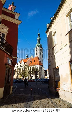 Church Of Transfiguration Of Jesus In Tabor, Czech Republic