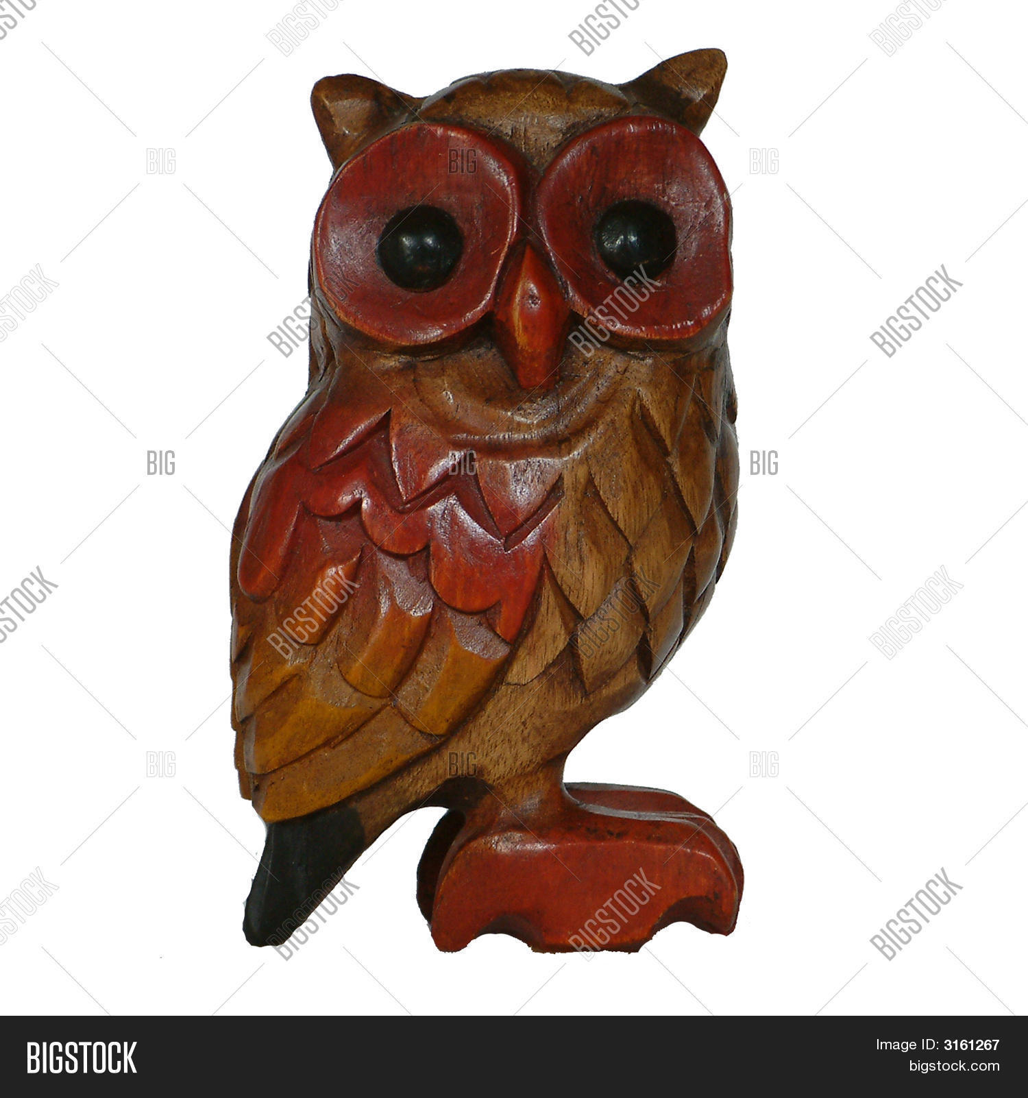 Wooden Owl Ornament Image & Photo (Free Trial) | Bigstock