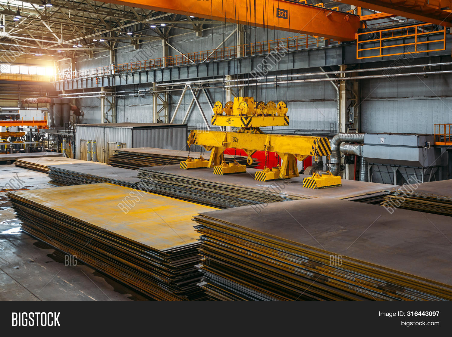 Overhead Crane Image Photo Free Trial Bigstock