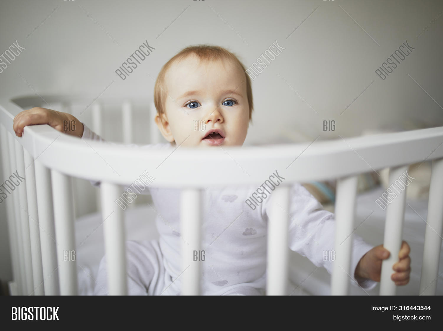 Adorable Baby Girl Co Image & Photo (Free Trial) Bigstock