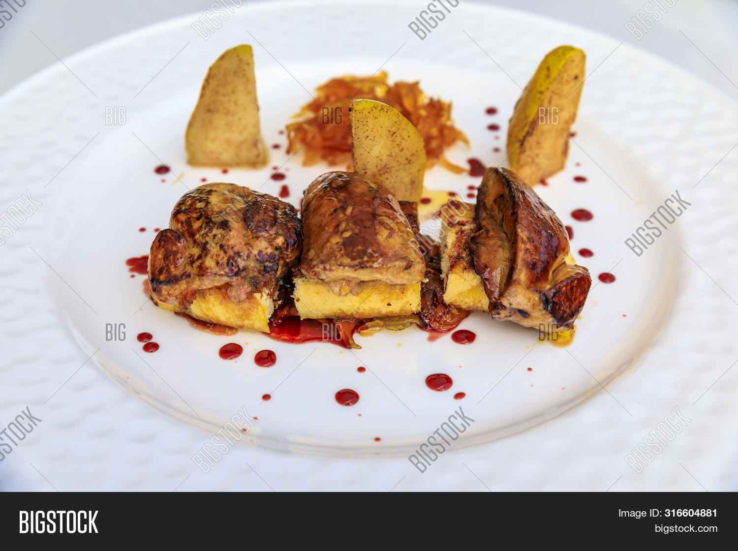 Pan Seared Foie Gras Image & Photo (Free Trial) Bigstock