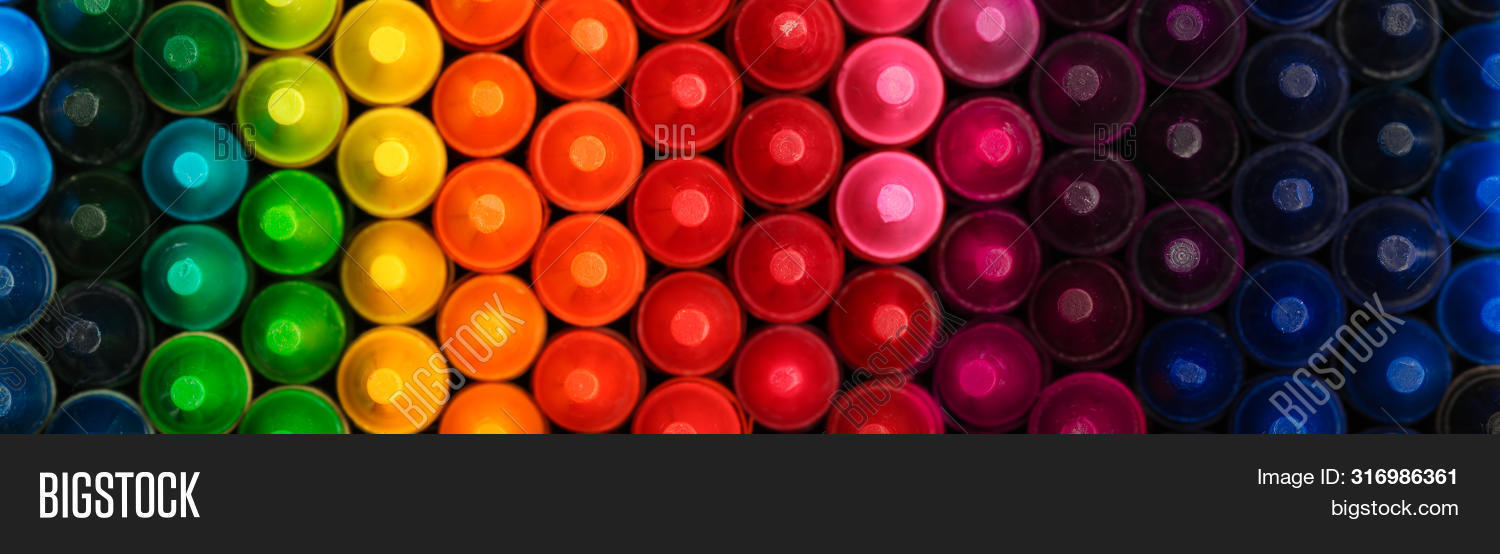 Box Crayons Rainbow Image & Photo (Free Trial) Bigstock
