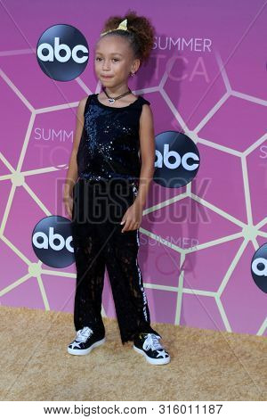LOS ANGELES - AUG 15:  Mykal-Michelle Harris at the ABC Summer TCA All-Star Party at the SOHO House on August 15, 2019 in West Hollywood, CA