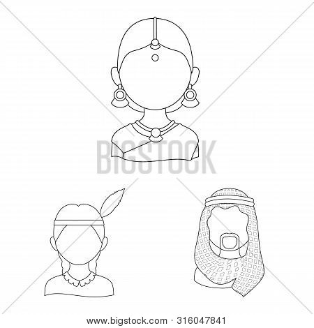 Vector Design Of Imitator And Resident Logo. Set Of Imitator And Culture Vector Icon For Stock.