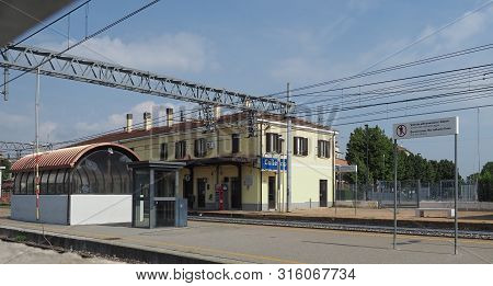 Collegno Train Station In Collegno