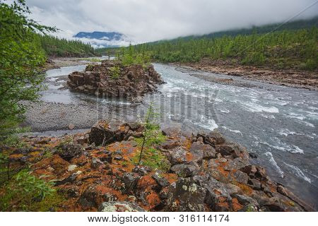 Hoisey River Gorge, Putorana Plateau, Siberia