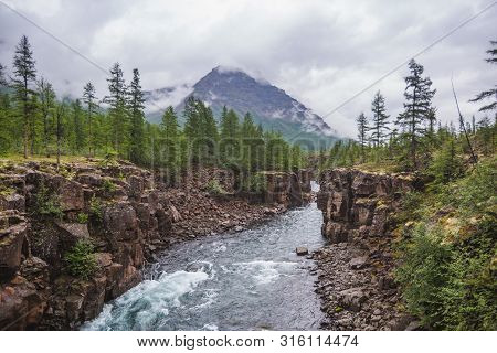 Hoisey River Gorge, Putorana Plateau, Siberia