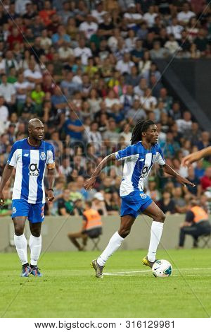 Krasnodar, Russia - August 7, 2019: Romario Baro Of Fc Porto In Action During The Uefa Champions Lea