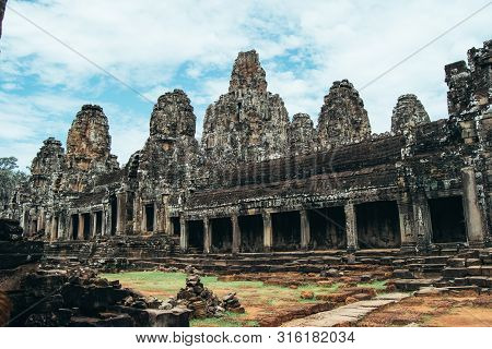 Ruins Of Ankgor Thom A World Heritage Site