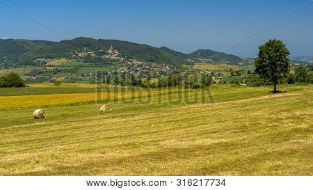 Passo Del Penice, Pavia, Lombardy, Italy: Mountaain Landscape At Late Spring (june)