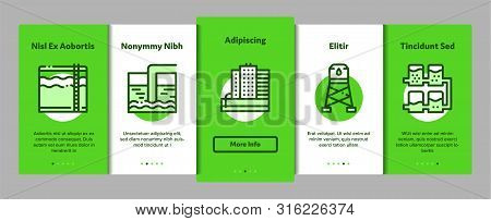 Water Treatment Onboarding Mobile App Page Screen . Filter And Cleaning System Water Treatment Eleme