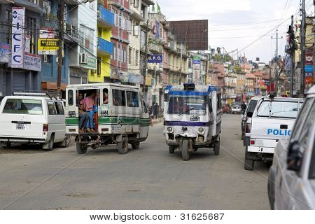 Trasporto a Kathmandu