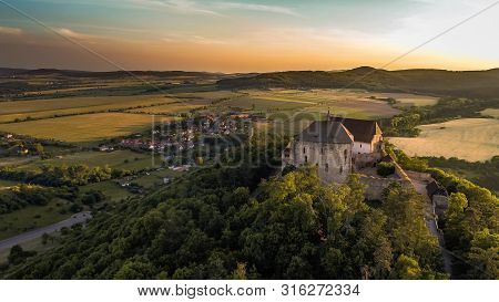 Tocnik Castle Lies In The Central Bohemian Region. It Was Built During The Reign Of Wenceslaus Iv At