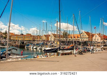 Many Yachts Come Here During The Summer
