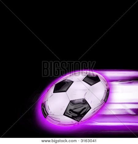 Fotbal intenzivní fialová