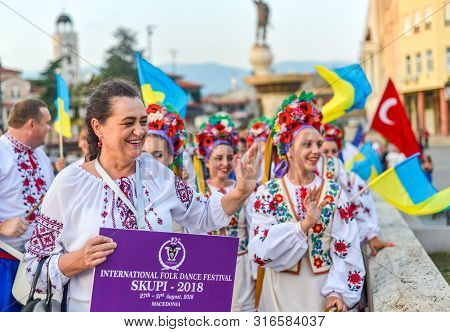 Skopje/north Macedonia-august 28 2018: