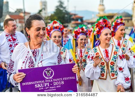 Skopje/north Macedonia-august 28 2018: