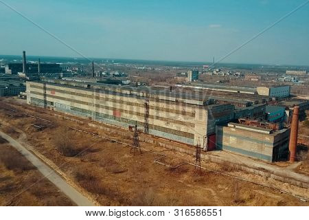 Old Soviet Factories In Dzerzhinsk. Chemical Factory.