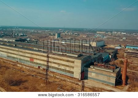 Old Soviet Factories In Dzerzhinsk. Chemical Factory.