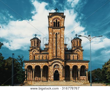 Church Of Saint Mark In Belgrado, Serbia