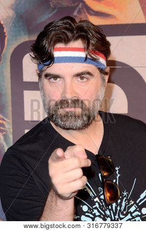 LOS ANGELES - AUG 8:  Joe Lynch at the Alamo Drafthouse Los Angeles Big Bash Party at the Alamo Drafthouse on August 8, 2019 in Los Angeles, CA