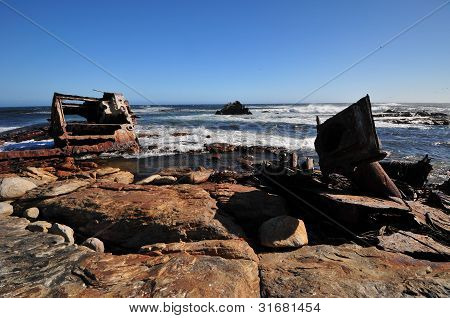 Cabo de buena esperanza, naufragio