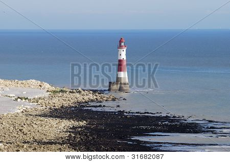 Beachy Head fyr. Eastbourne