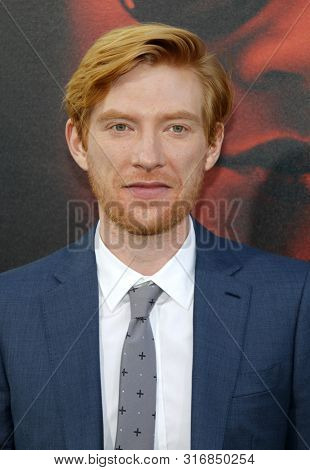 Domhnall Gleeson at the Los Angeles premiere of 'The Kitchen' held at the TCL Chinese Theatre IMAX in Hollywood, USA on August 5, 2019.