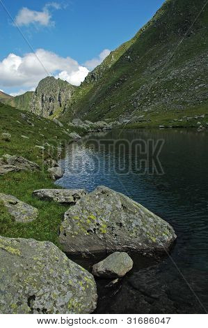 Avrig järvi, Fagaras vuoria, Romania