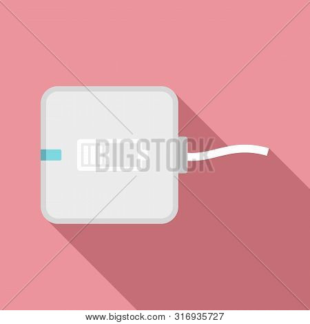 Digital Wireless Charger Icon. Flat Illustration Of Digital Wireless Charger Vector Icon For Web Des