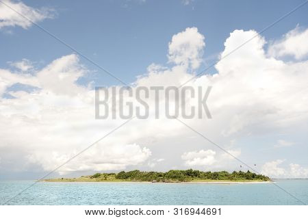 An Island In The Pamlico Sound Of The North Carolina Outer Banks