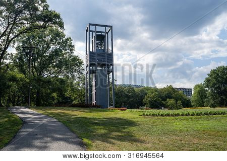 Arlington, Va - August 8, 2019: The Netherlands Carillion, A Gift From The Country In 1954, Is A Bel