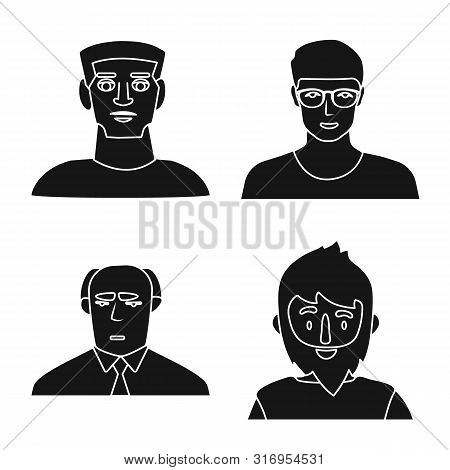 Vector Design Of Avatar And Profession Symbol. Collection Of Avatar And People Stock Vector Illustra