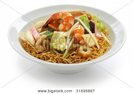잘라 suey 튀긴된 국수, 사라 우동, 일본 요리