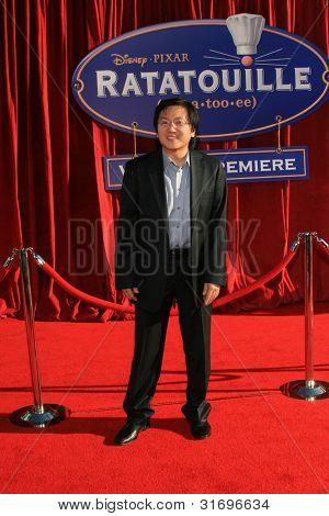 Los Angeles, ca 22. Juni: Masi Oka bei der Weltpremiere von 'Ratatouille' im Kodak Theater in o