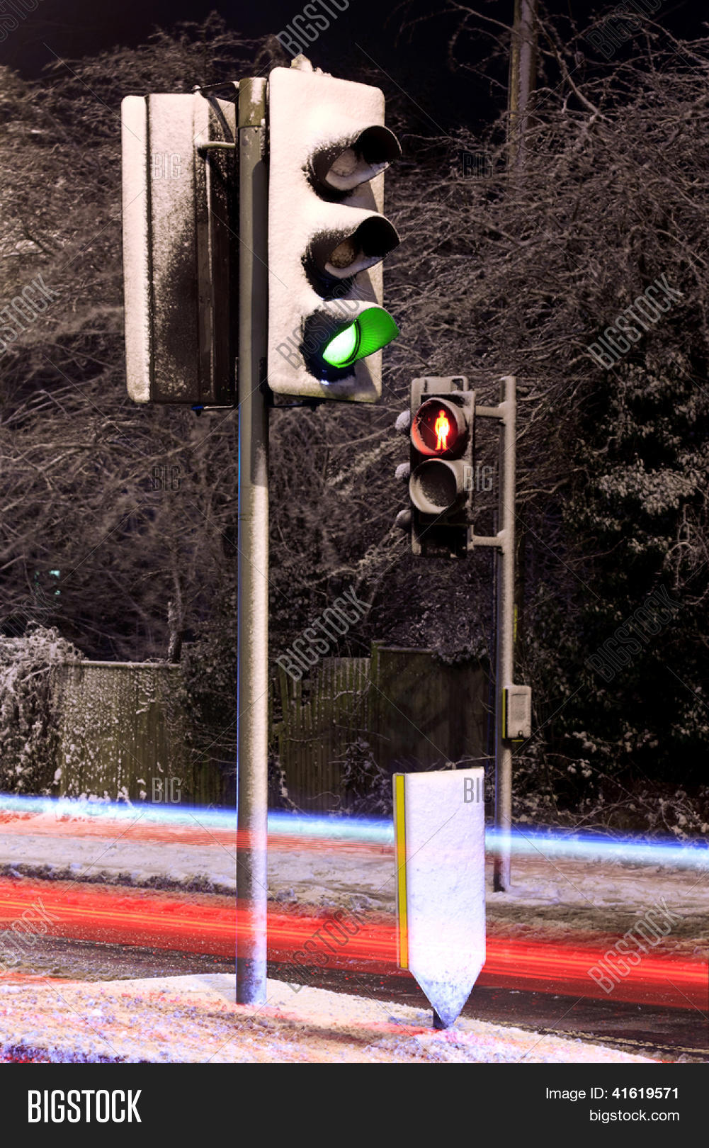 Traffic Lights Covered Image & Photo (Free Trial) Bigstock