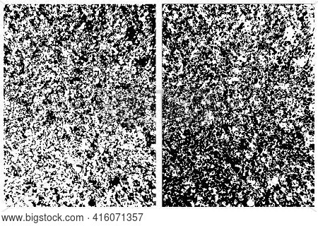 Traced Sand Texture. Two Options With A Grunge Effect.